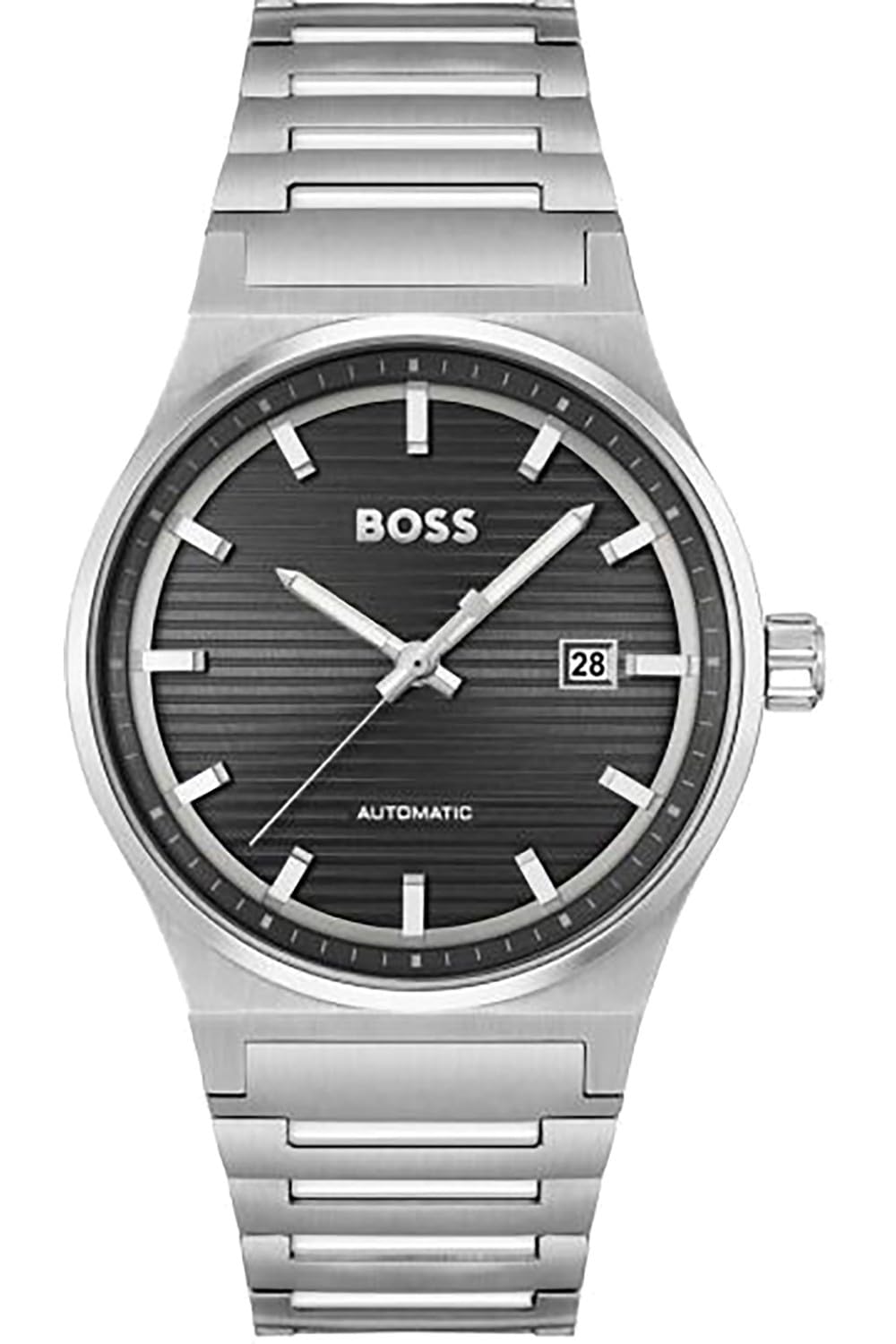 HUGO BOSS Boss Candor Auto Mech-Automatic Black Round Dial Men's
